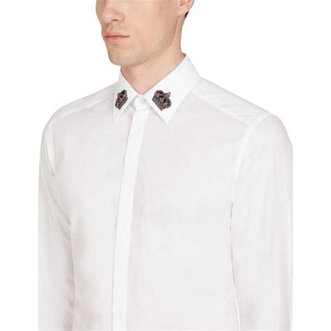 chemise dolce gabbana homme blanche